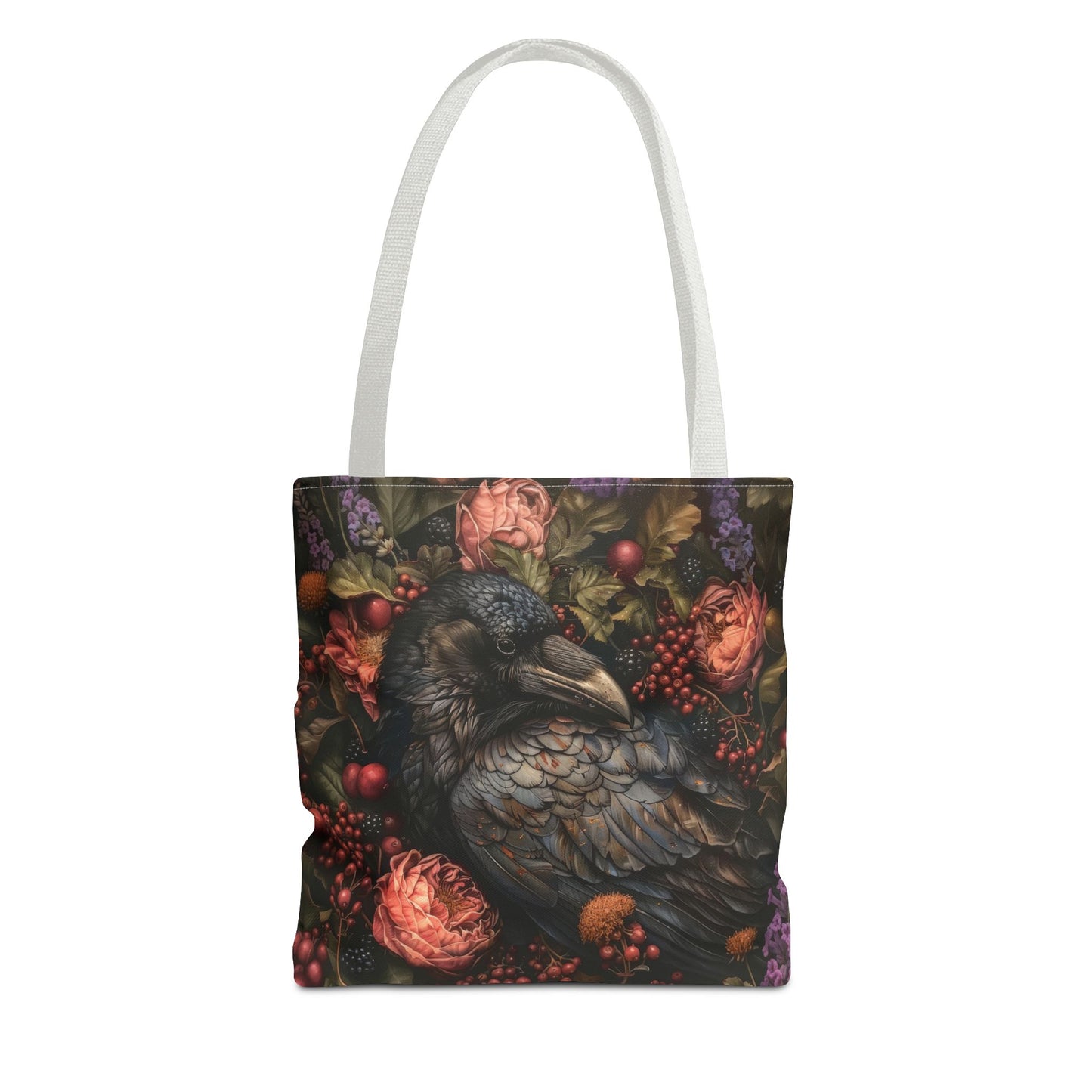 The Enchanted Raven's Garden Tote Bag (AOP)