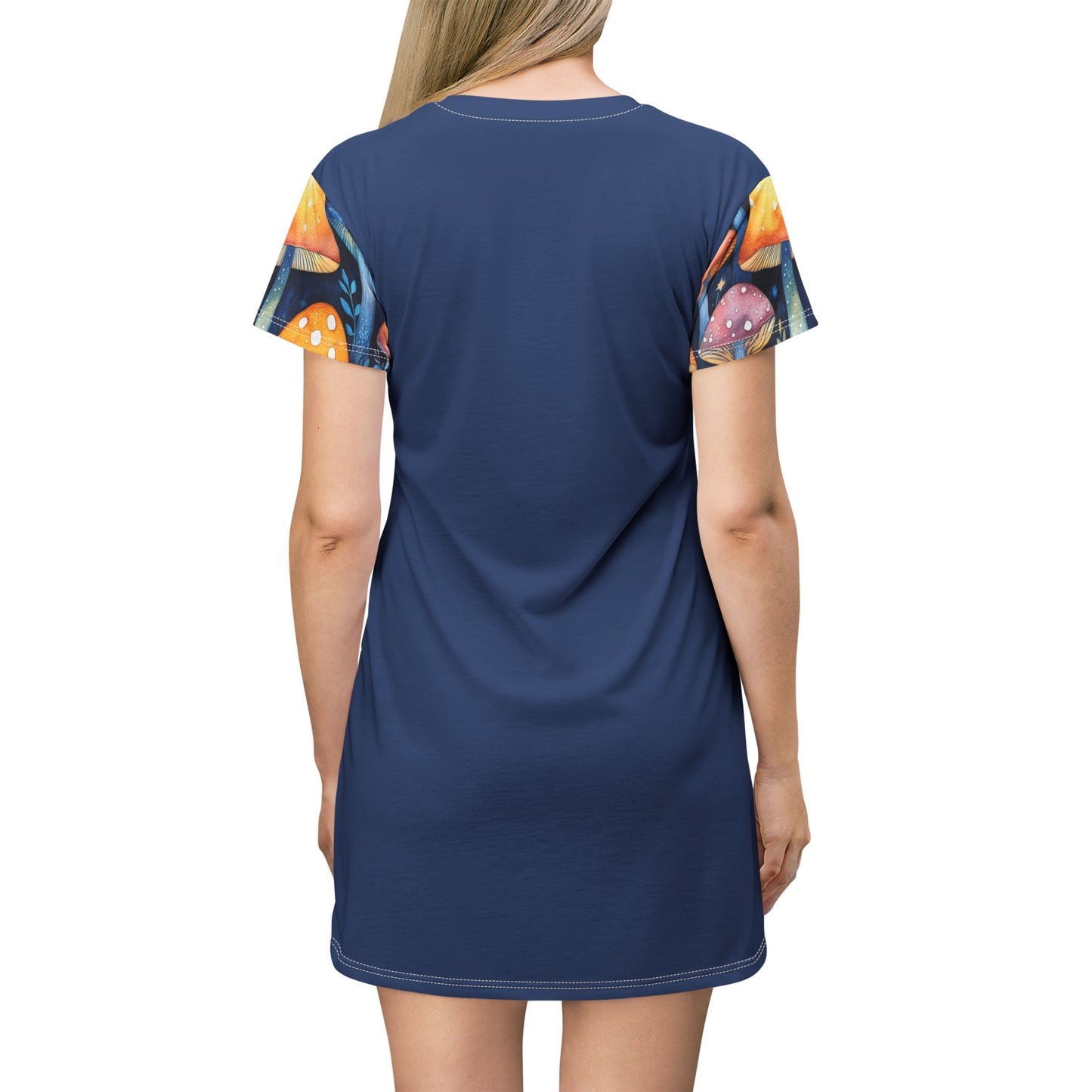 Powered by Moonlight & Mushrooms T-Shirt Dress