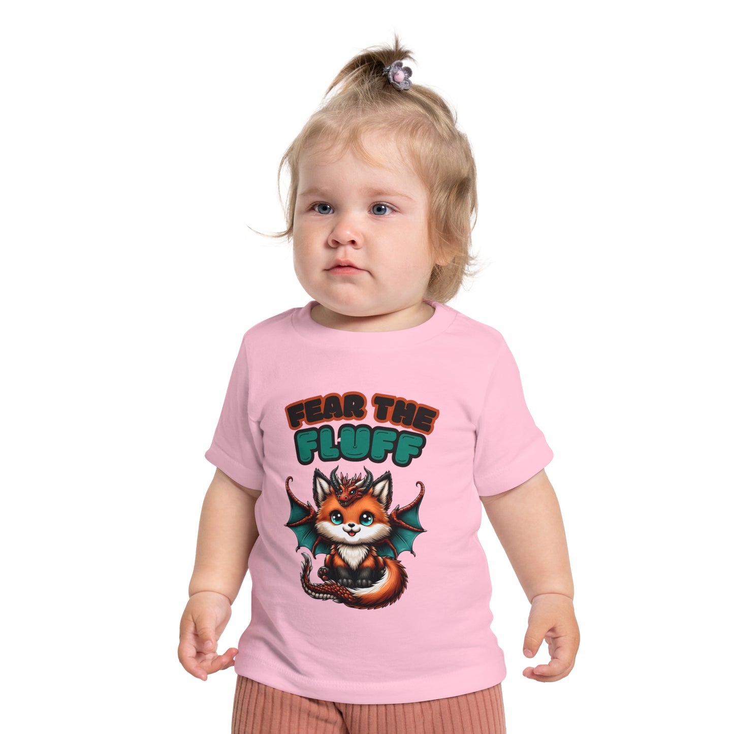 Fear the Fluff Baby Short Sleeve T-Shirt