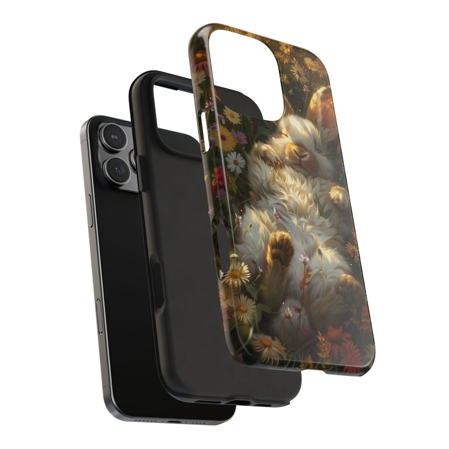 Bunny Meadow -Tough Phone Cases