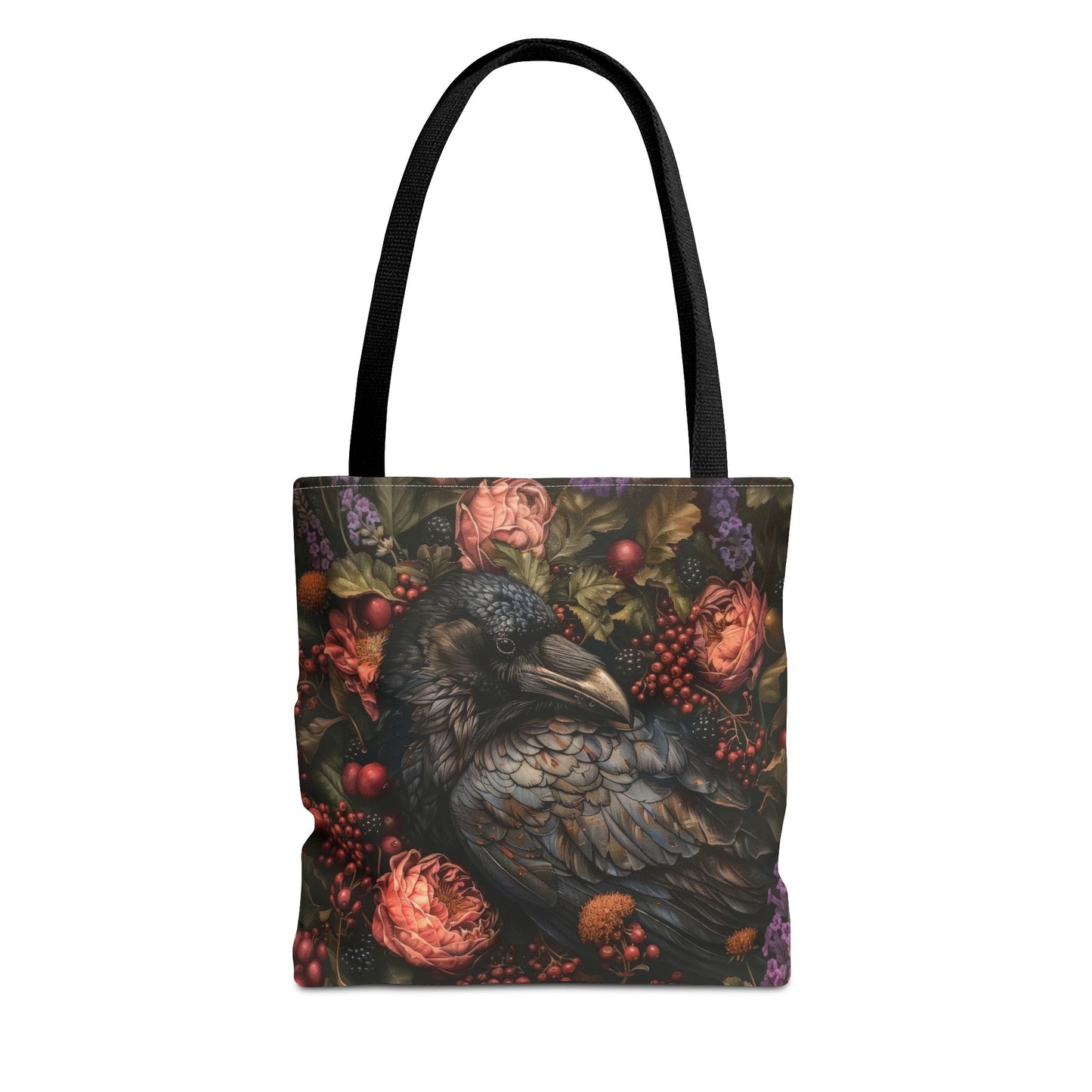 The Enchanted Raven's Garden Tote Bag (AOP)