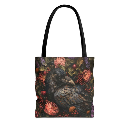 The Enchanted Raven's Garden Tote Bag (AOP)