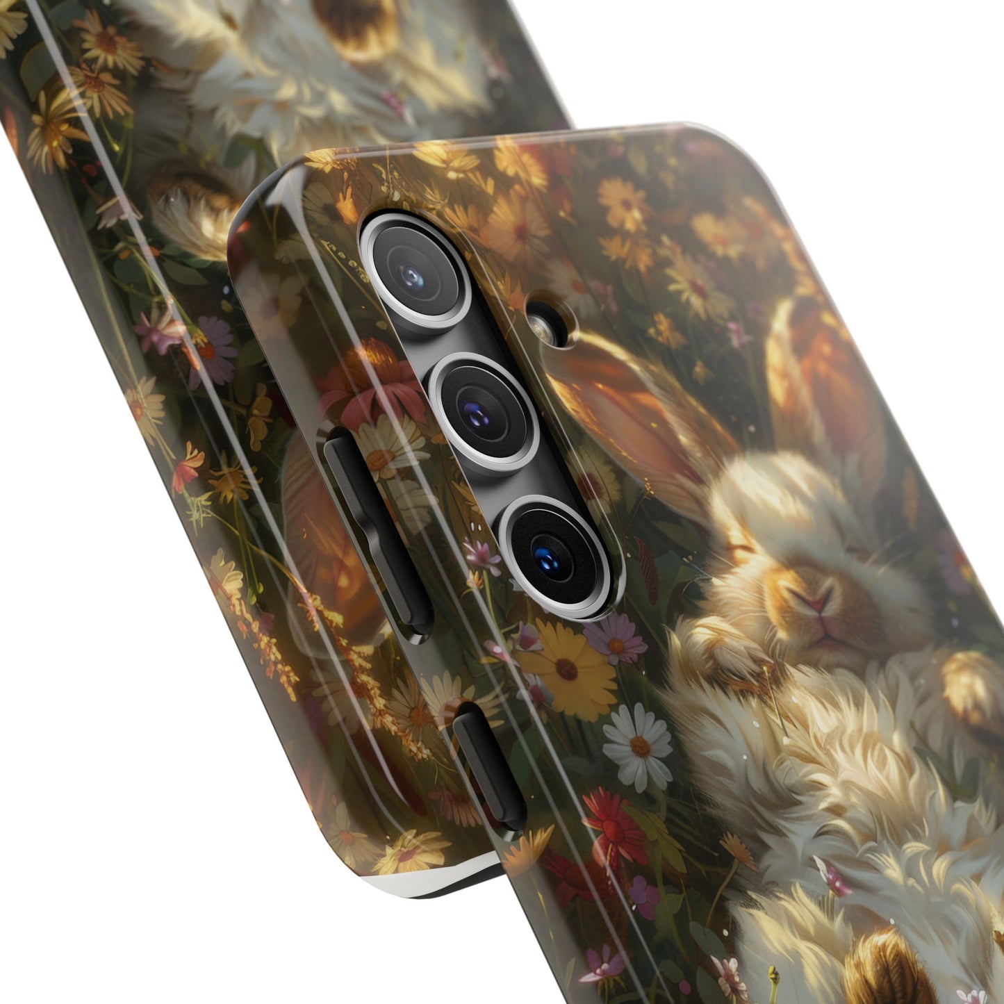 Bunny Meadow -Tough Phone Cases