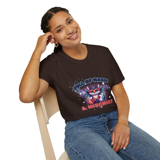 Full of Magic & Mischief Unisex Softstyle T-Shirt