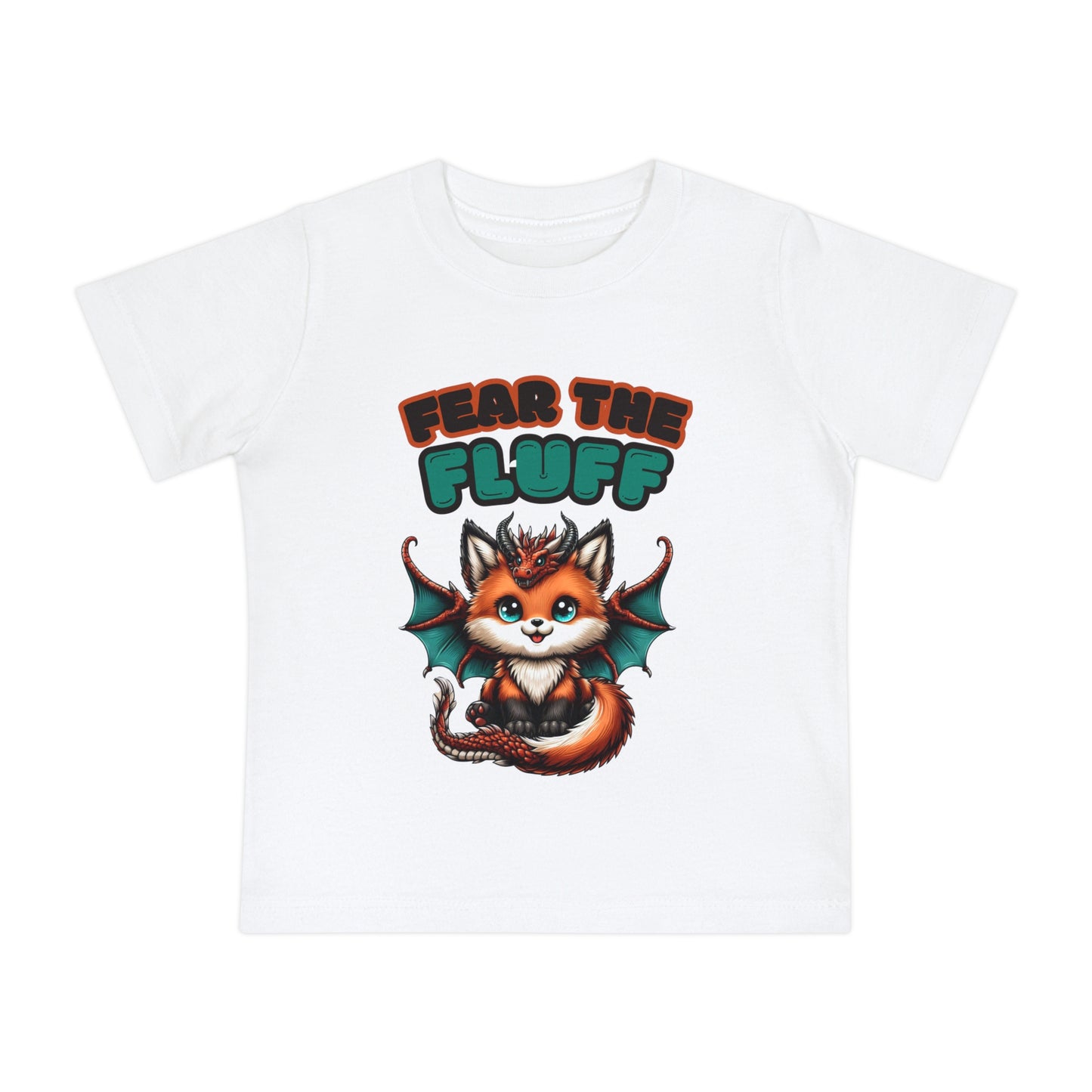 Fear the Fluff Baby Short Sleeve T-Shirt