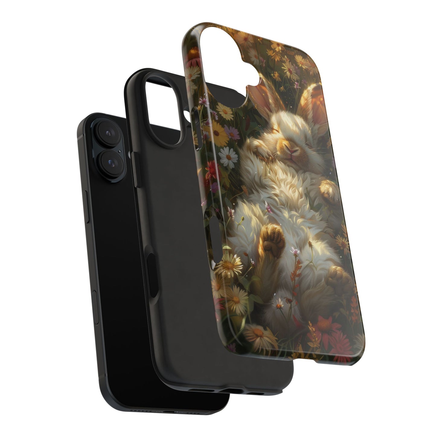 Bunny Meadow -Tough Phone Cases