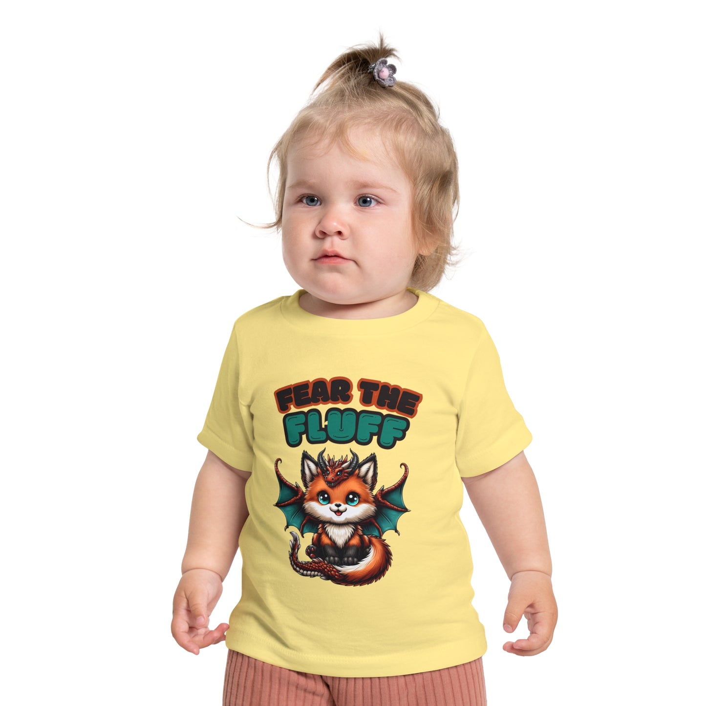 Fear the Fluff Baby Short Sleeve T-Shirt