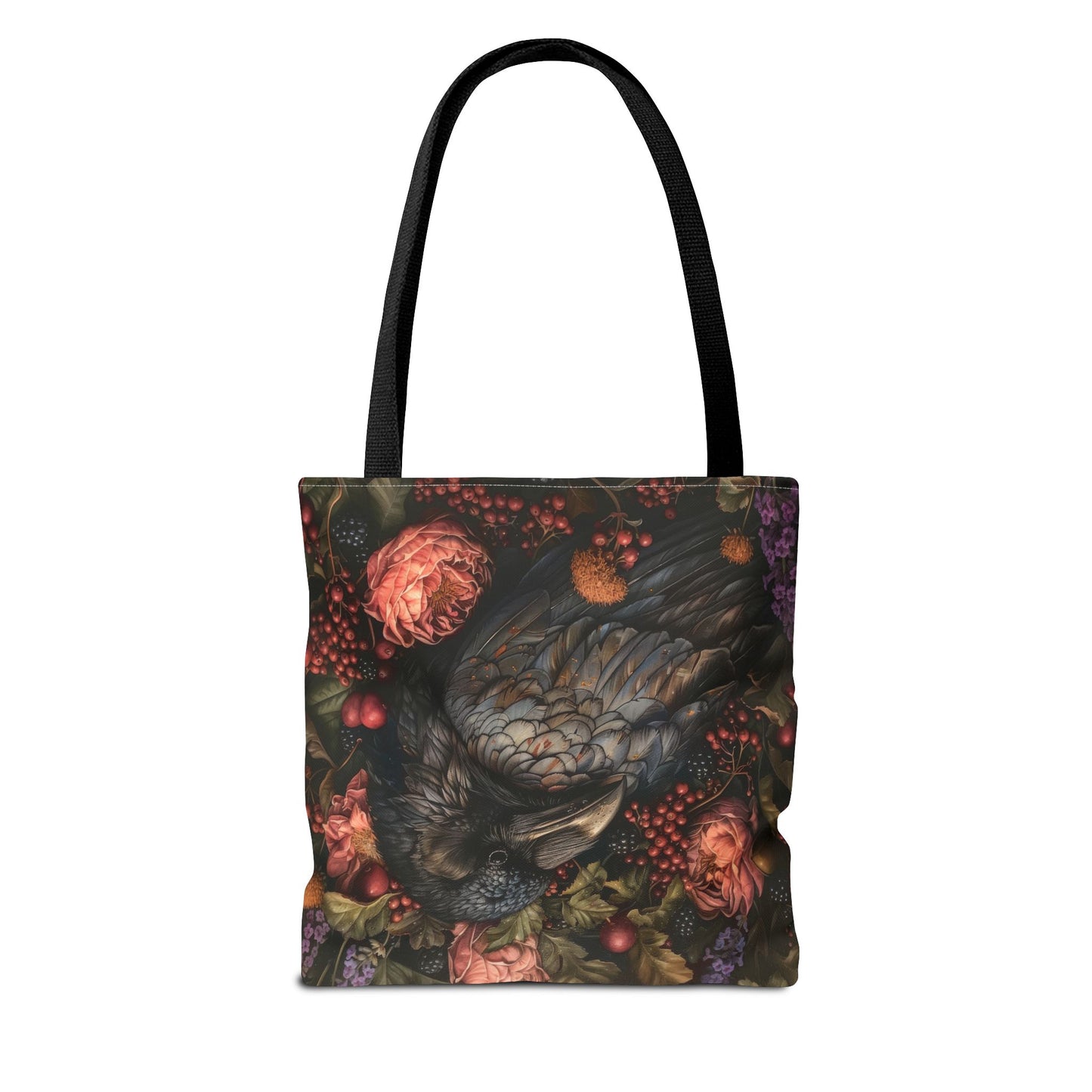 The Enchanted Raven's Garden Tote Bag (AOP)