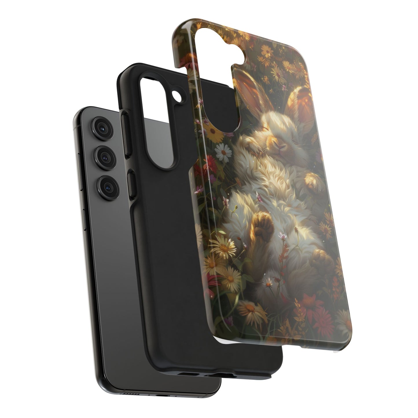 Bunny Meadow -Tough Phone Cases