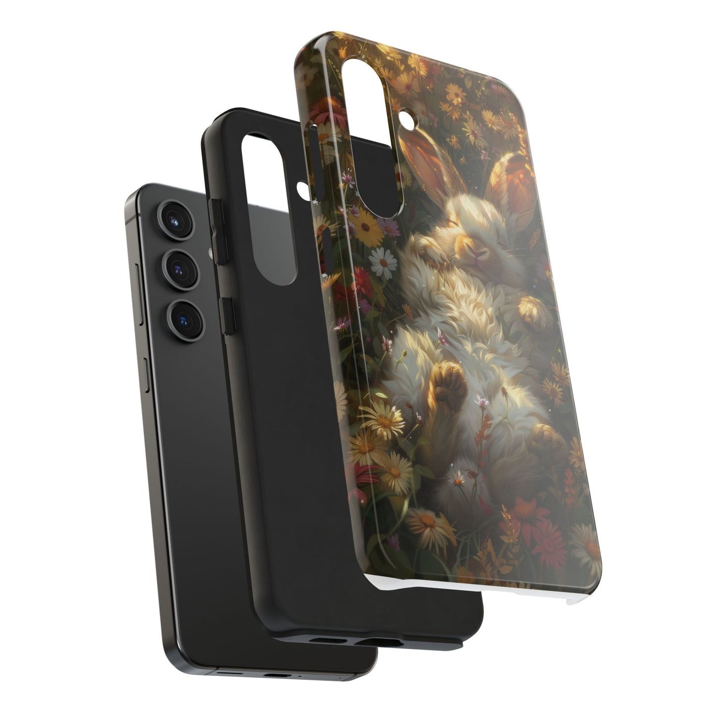 Bunny Meadow -Tough Phone Cases