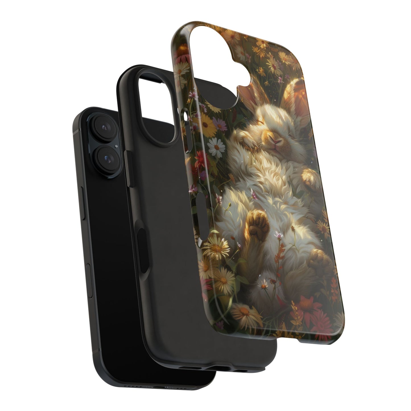 Bunny Meadow -Tough Phone Cases