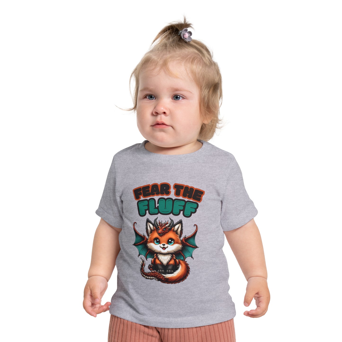 Fear the Fluff Baby Short Sleeve T-Shirt