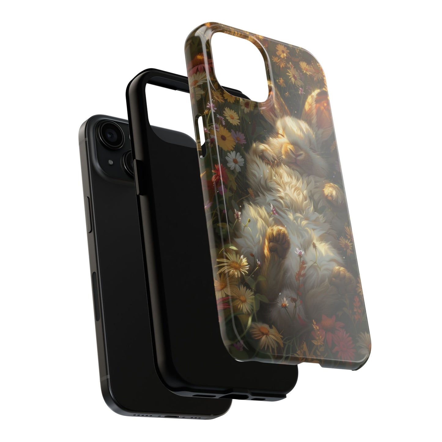 Bunny Meadow -Tough Phone Cases