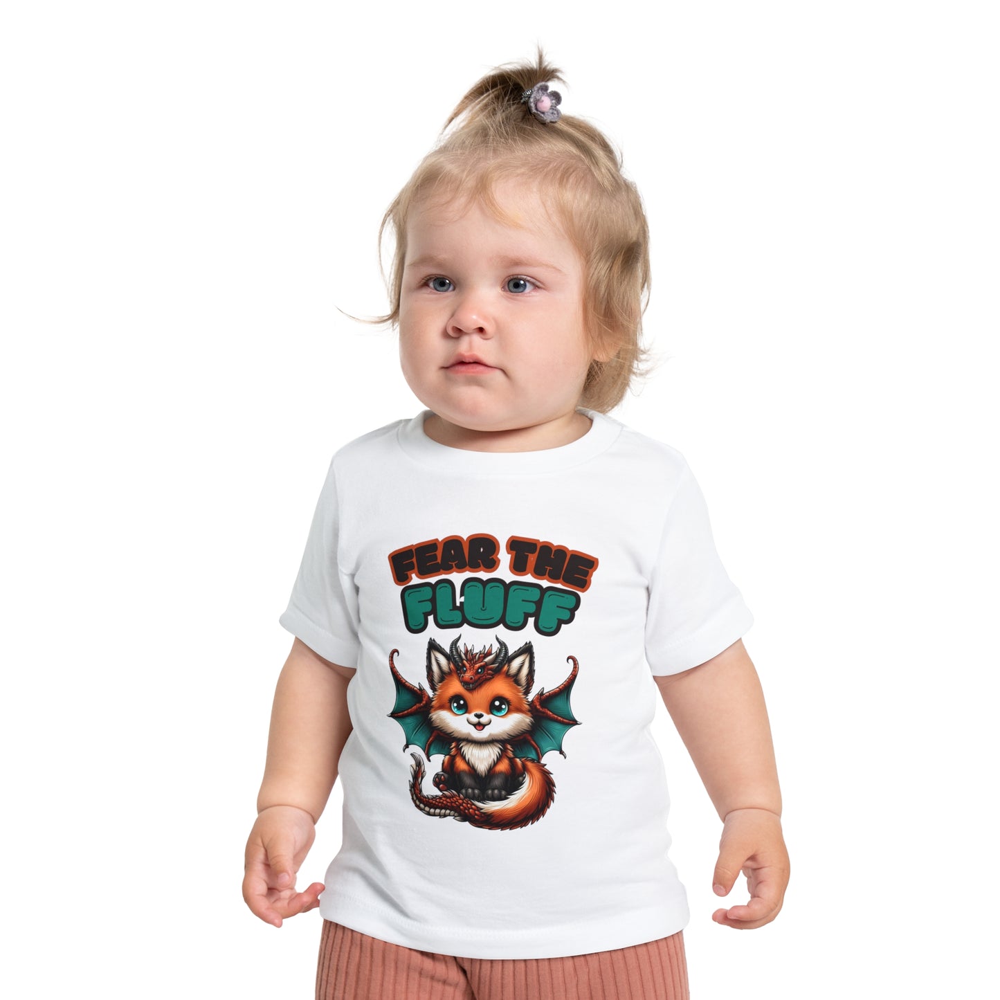 Fear the Fluff Baby Short Sleeve T-Shirt