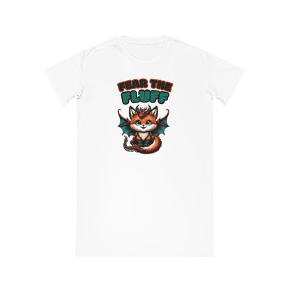 Fear the Fluff Spinner T-Shirt Dress