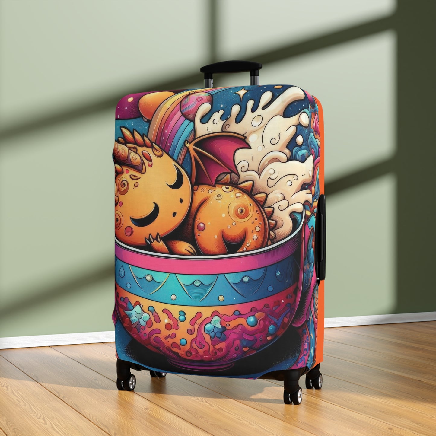 Dragon Delight Luggage Cover