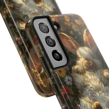 Bunny Meadow -Tough Phone Cases