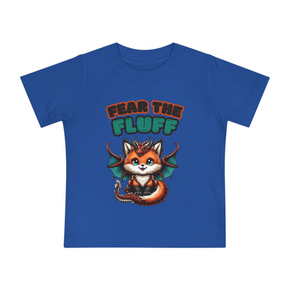 Fear the Fluff Baby Short Sleeve T-Shirt