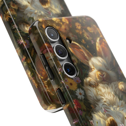 Bunny Meadow -Tough Phone Cases