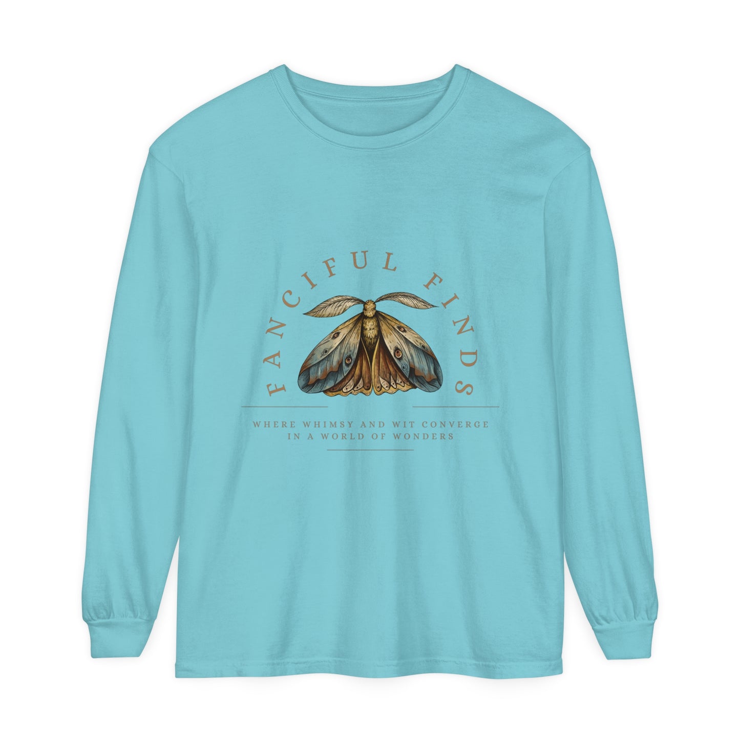 Fanciful Finds - Unisex Garment-dyed Long Sleeve T-Shirt