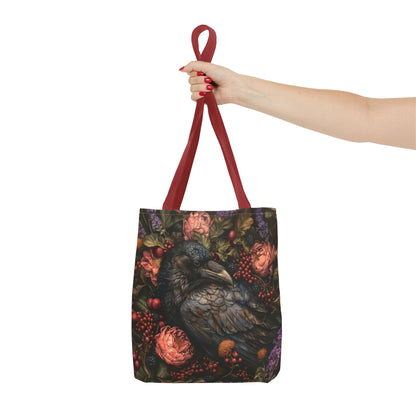 The Enchanted Raven's Garden Tote Bag (AOP)