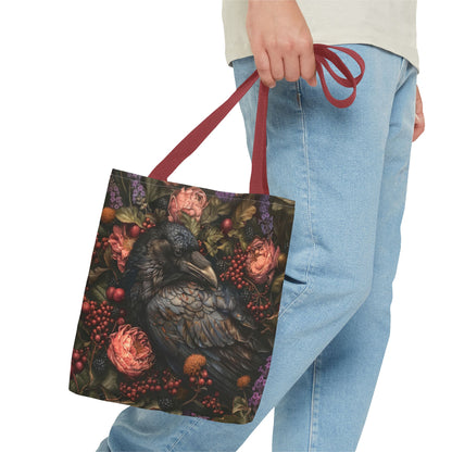 The Enchanted Raven's Garden Tote Bag (AOP)