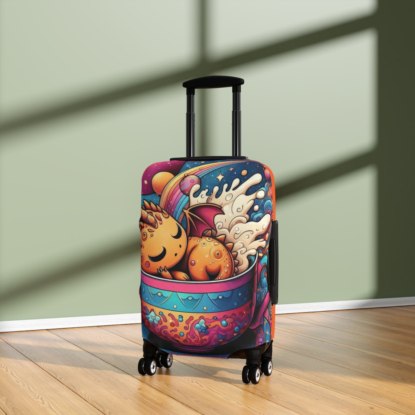 Dragon Delight Luggage Cover