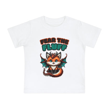 Fear the Fluff Baby Short Sleeve T-Shirt