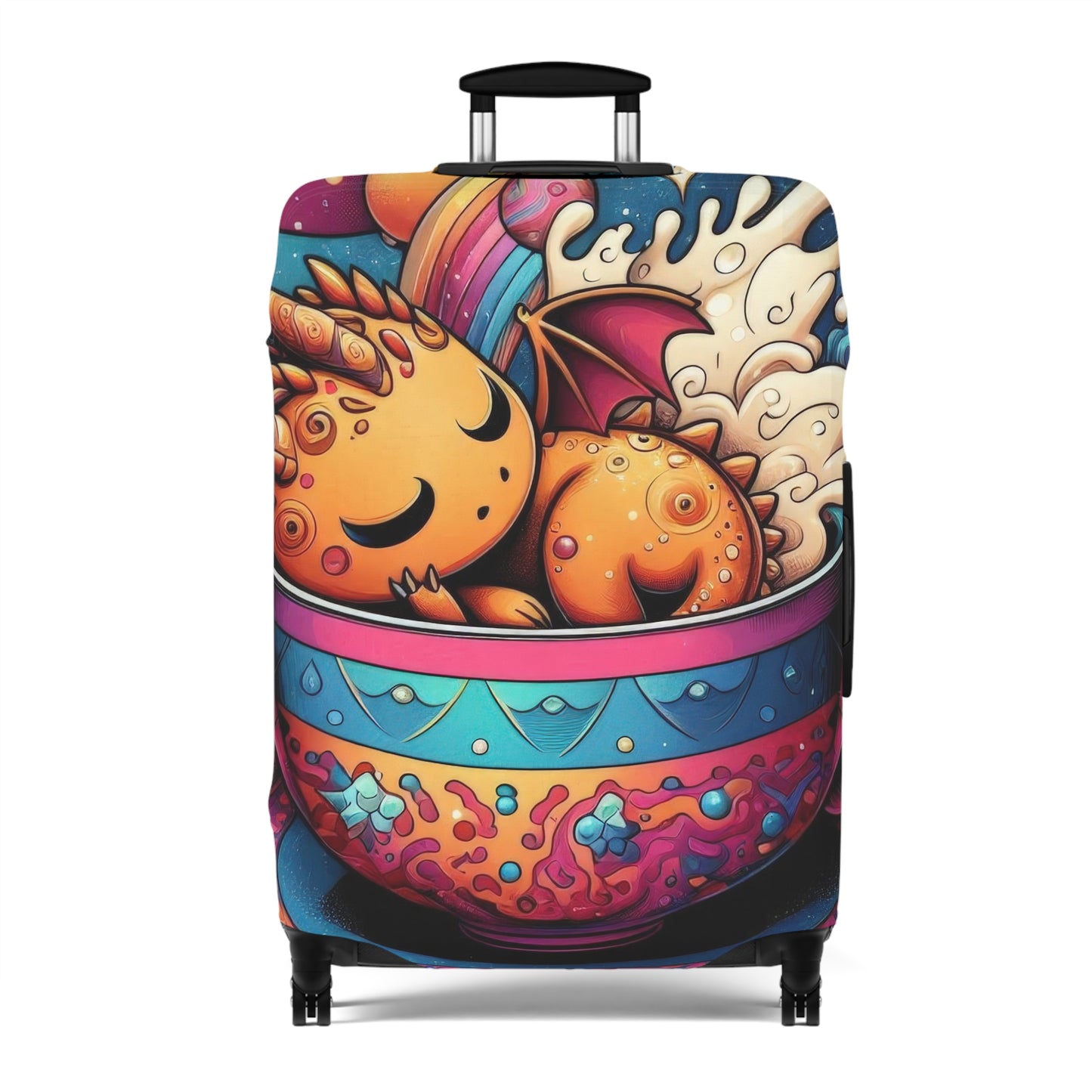 Dragon Delight Luggage Cover