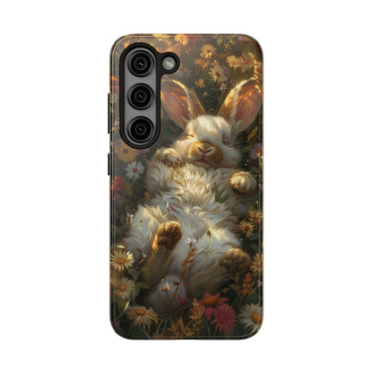 Bunny Meadow -Tough Phone Cases