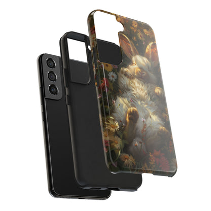 Bunny Meadow -Tough Phone Cases