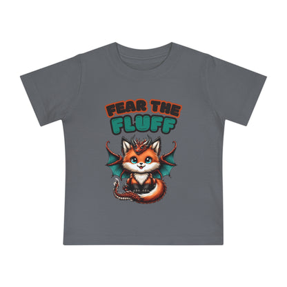 Fear the Fluff Baby Short Sleeve T-Shirt