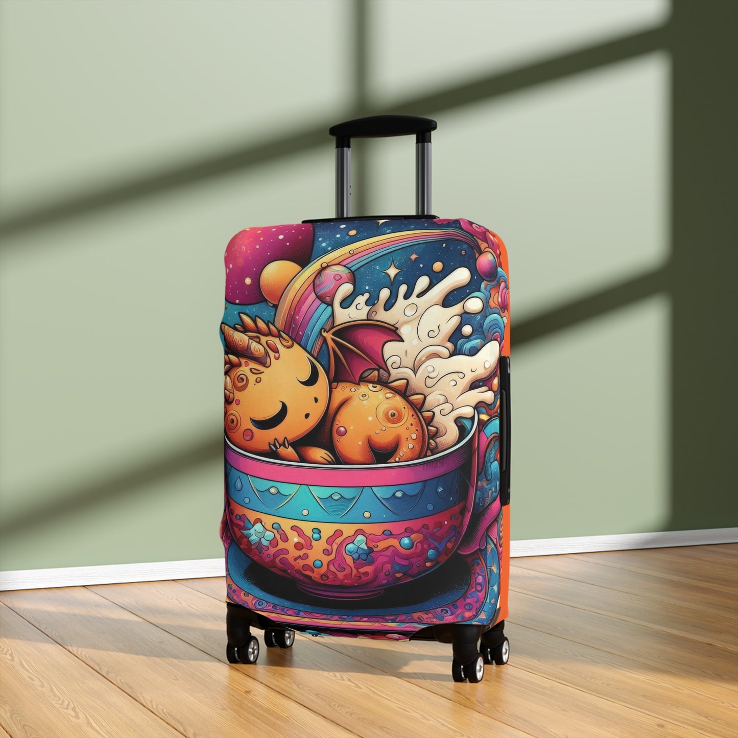 Dragon Delight Luggage Cover